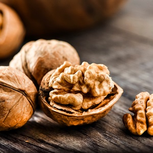 Walnuts On Table