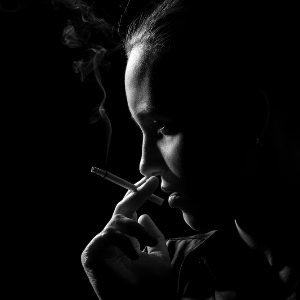 Woman Smoking
