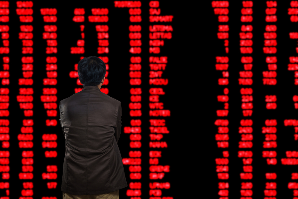 Red Stock Data Hero Image