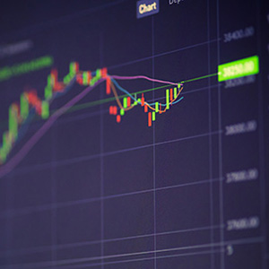 Image of a digital trading chart