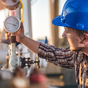 Image of a natural gas factory