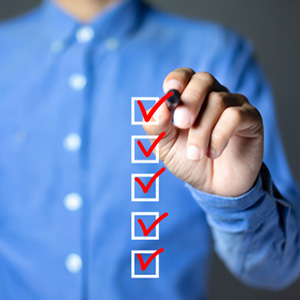 Image of a 2023 checklist