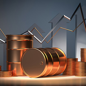 Image of an oil investing wealth concept