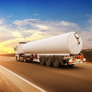 Image of an oil transporter truck
