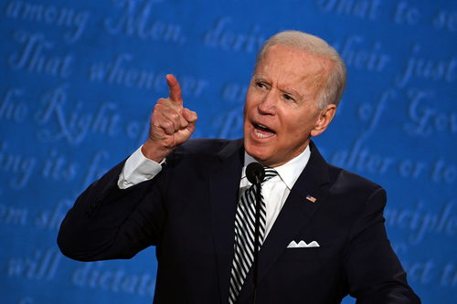 Biden Pointing His Finger