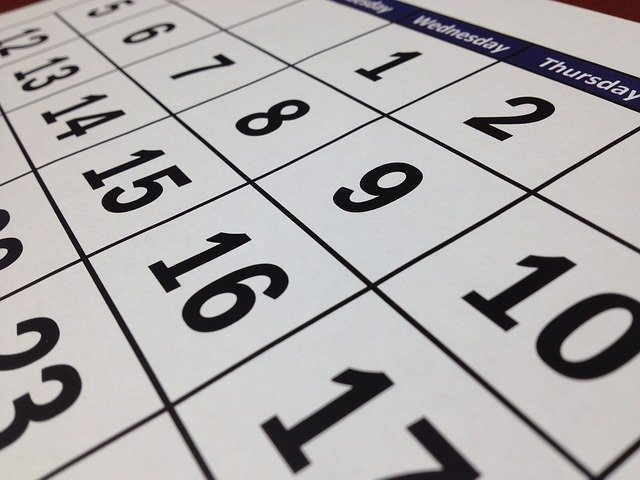 Calendar Close-up