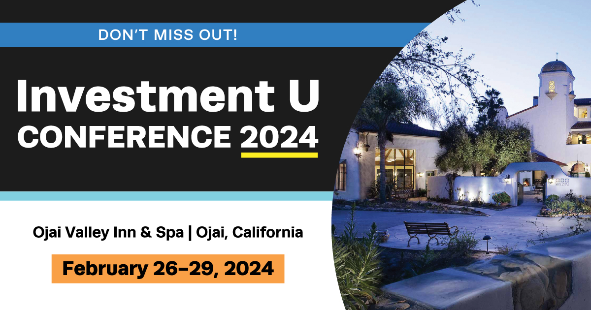 Investment U Conference 2024 at the Ojai Valley Inn & Spa in Ojai, California. Don't miss out!