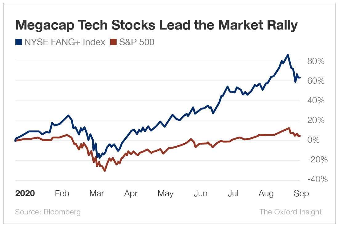Megacap Tech Stocks Lead the Market Rally