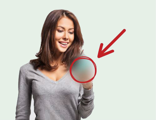 Woman Looking at Phone