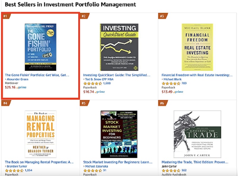 Amazon best seller list