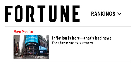 Fortune headline