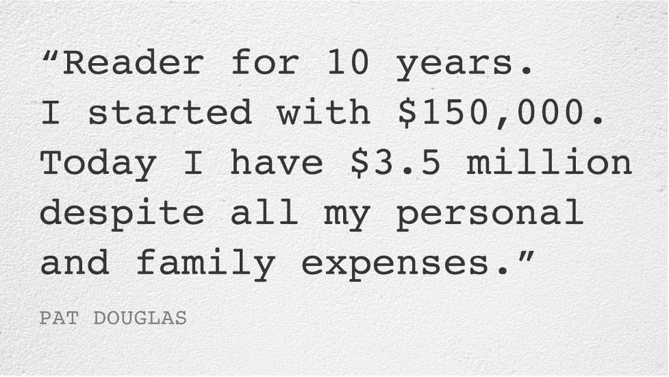 Pat Douglas's testimony