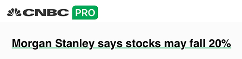CNBC headline