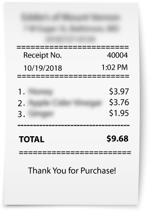 Receipt