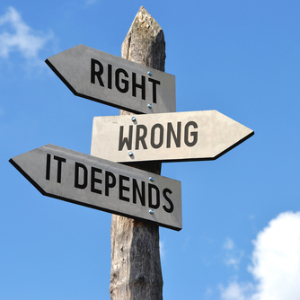 Right Way or Wrong Way