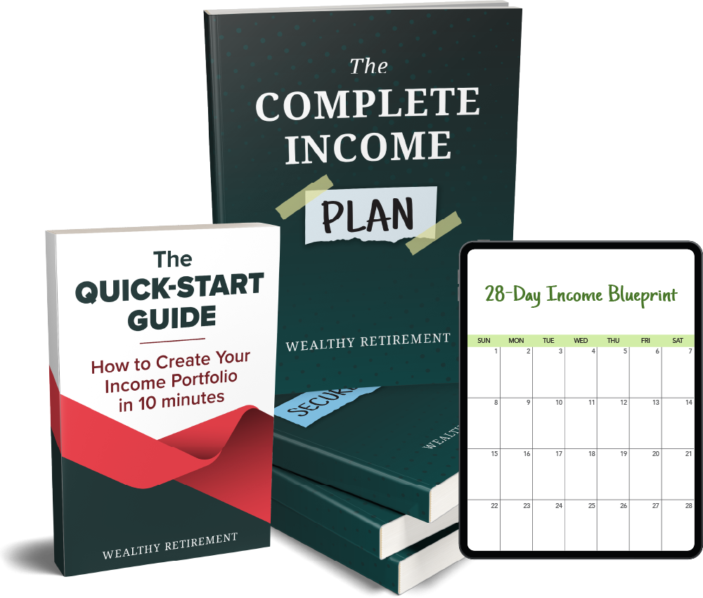 Bundle that includes The Complete Income Plan, The Quick Start Guide, and more