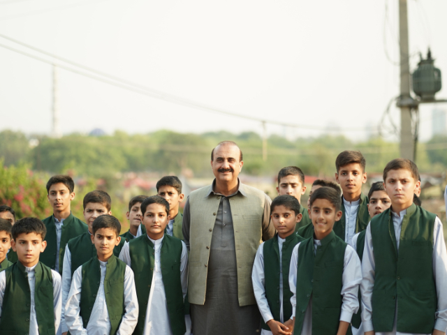 PSH angels with Papa Jani