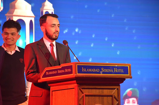 Quran recitation by a BDS Student at Sehri event