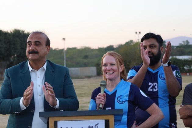 Christina Wieser addressing at Sweet Home