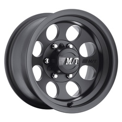 Mickey Thompson Wheels Classic III Black - Satin Black Rim - 16x8