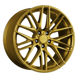 Drag Wheels DR77 - Gold Rim - 17x7.5