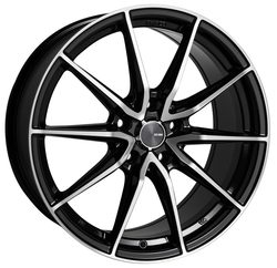 Enkei Wheels Draco - Black Machined Rim - 16x7