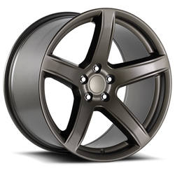 22 x 11. inches //5 x 115 mm, 27 mm Offset Topline Replicas HELLCAT Satin Black Wheel