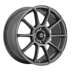 Konig Wheels Runlite - Matte Grey Rim - 16x7.5