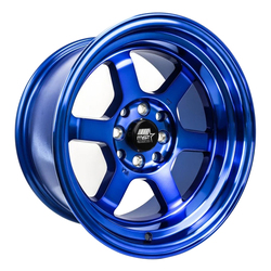 MST Wheels Time Attack - Sonic Blue Rim - 15x8