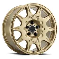 Method Wheels 502 Rally - Gold Rim - 17x8