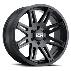 18 x 9. inches //5 x 139 mm, 18 mm Offset Ion 134 Matte Gunmetal//Black Beadlock Wheel with Painted Finish