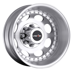 Vision Wheels 181 Hauler Duallie Rear - Machined Rim - 16x6