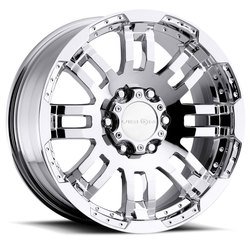 Vision Wheels 375 Warrior - Phantom Chrome Rim - 16x8
