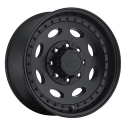 Vision Wheels 81 Heavy Hauler - Matte Black Rim - 16x6