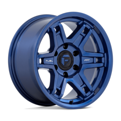 Fuel Wheels D839 Slayer - Dark Blue Rim - 17x8.5