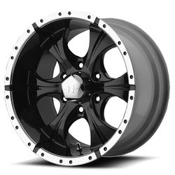 Helo Wheels HE791 Maxx - Gloss Black Machined Rim - 16x8
