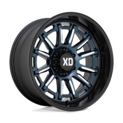 XD Series Wheels XD865 Phoenix - Metallic Blue Milled Rim - 20x10
