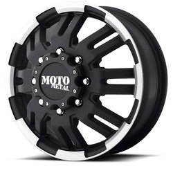 Moto Metal Wheels MO963 Front - Matte Black Machined Rim - 16x6