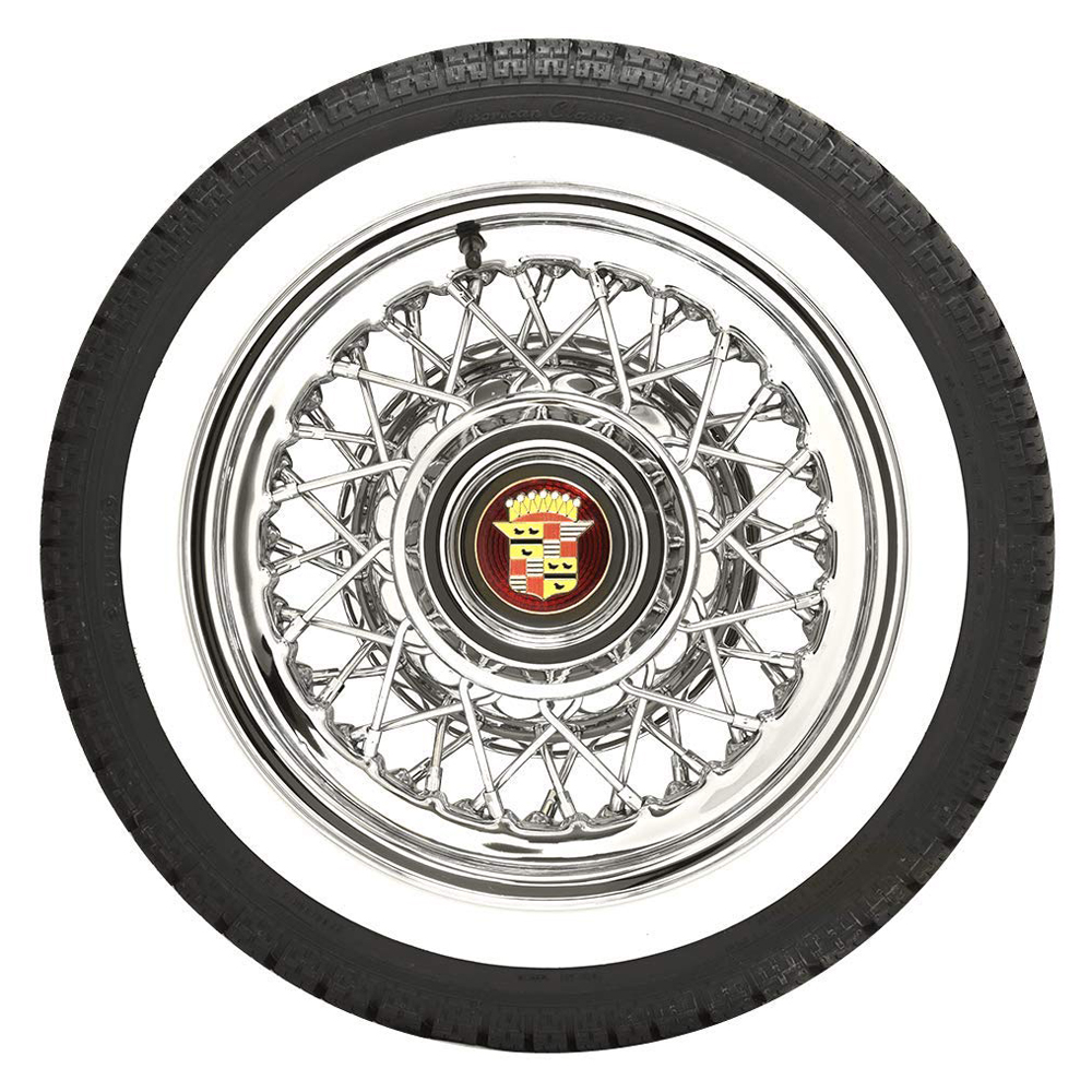 AMERICAN CLASSIC Wide Whitewall Radial P205/55R16 89S 1-1/2