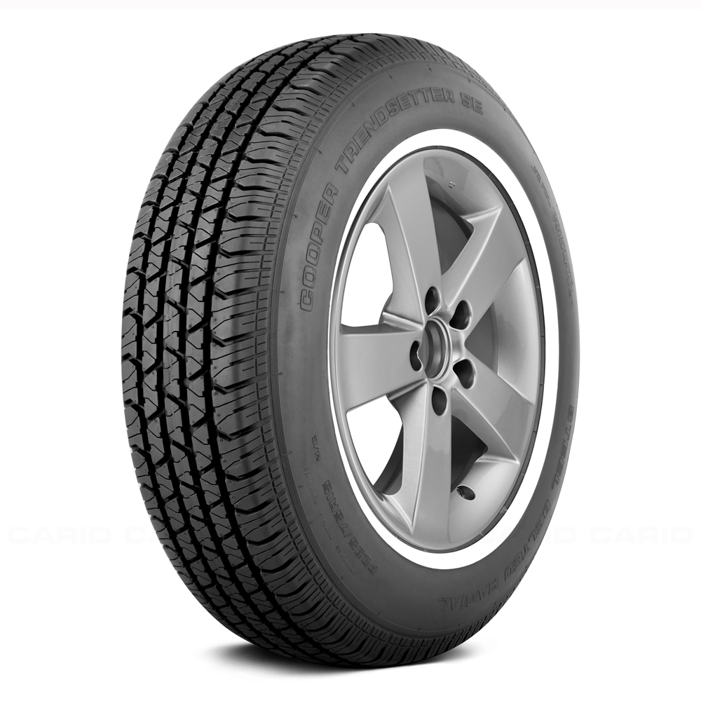 2 New P205 75R15 97S Cooper Trendsetter SE 205 75 15 Tires