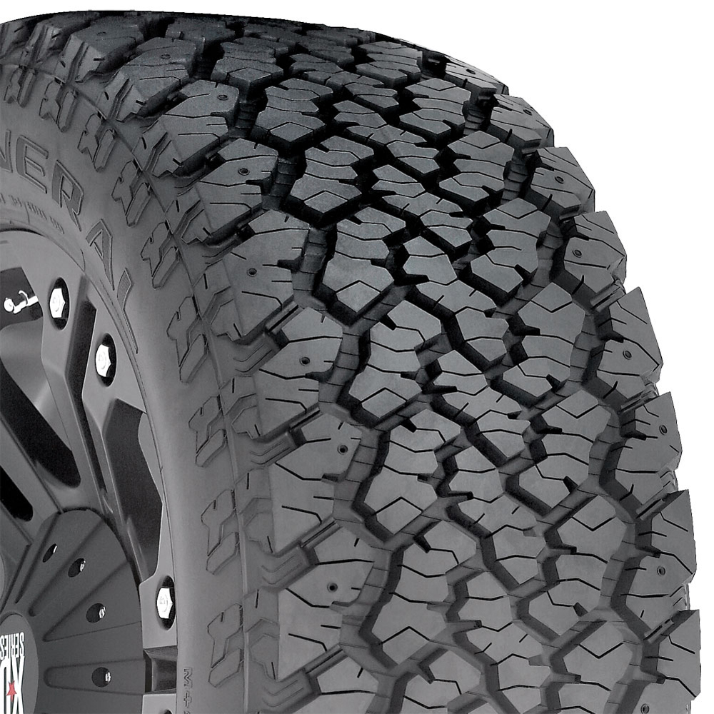 Grabber AT2 Light Truck/SUV All Terrain/Mud Terrain Hybrid Tire by