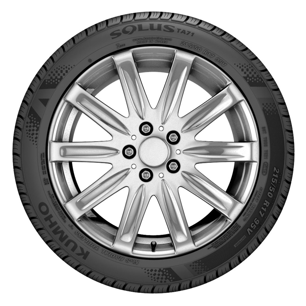 Solus TA71 Passenger All Season Tire by Kumho Tires Passenger Tire Size