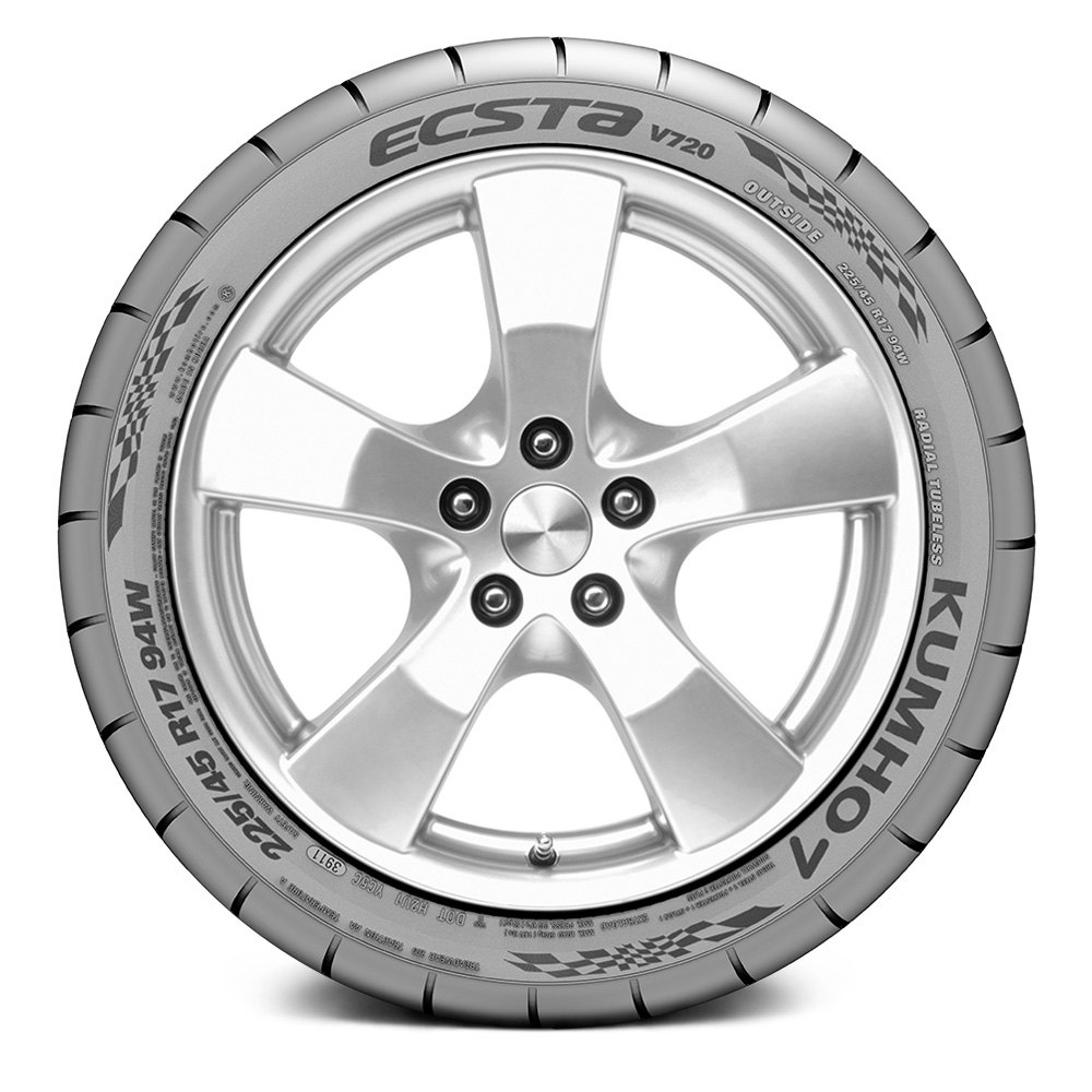 Ecsta V720 Passenger Summer Tire by Kumho Tires Passenger Tire Size 355