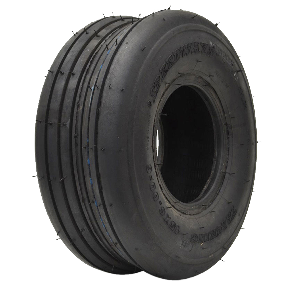 Straight Rib Mower Tire by Speedway Tires Light Truck Tire Size 156LT