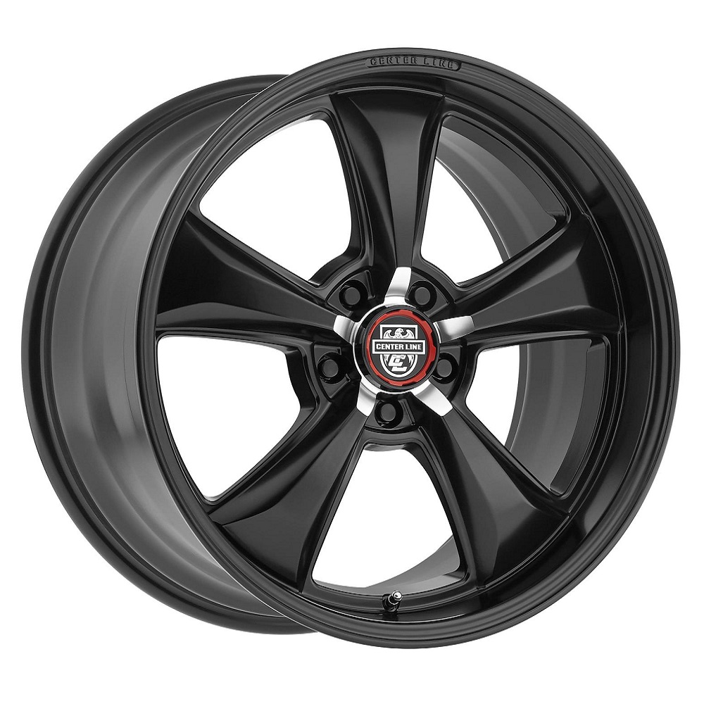 635B Modern Muscle Series Satin Black Rim by Centerline Wheels