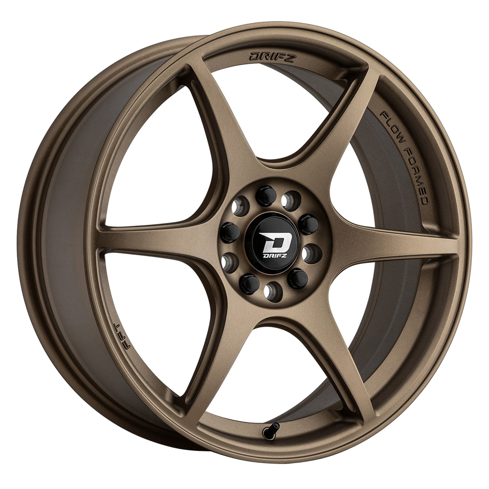 Drifz Wheels 314BZ Satin Bronze Rim Wheel Size 18x8 Performance