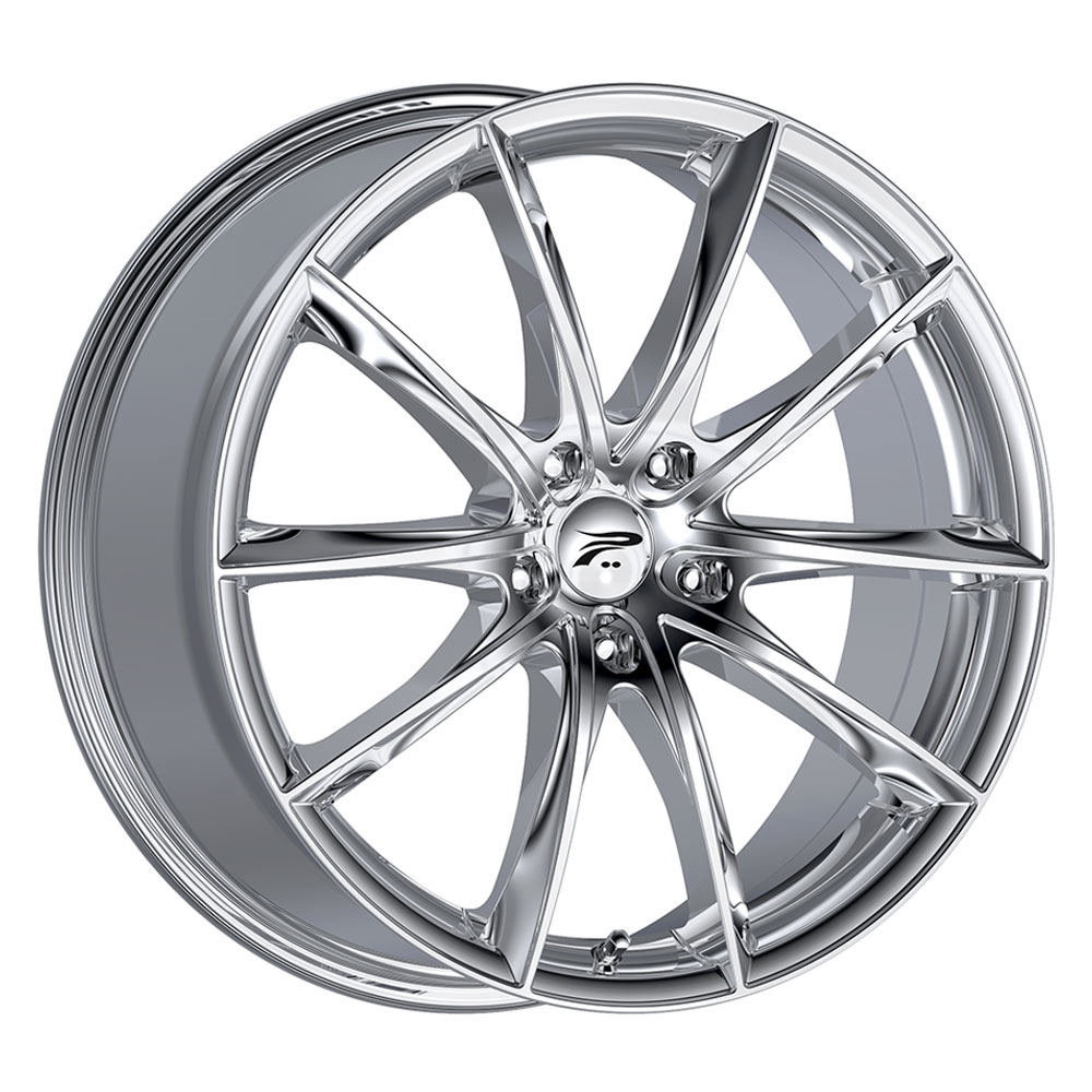 Platinum Wheels 435C Flux Chrome Plated Rim Wheel Size 18x8