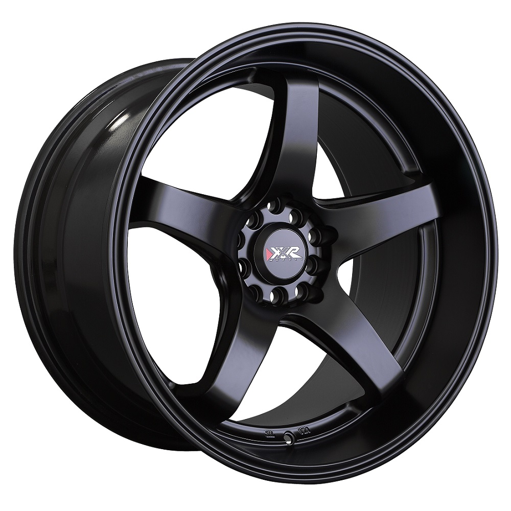 XXR Wheels 555 Flat Black Rim Wheel Size 18x8.5 Performance Plus Tire