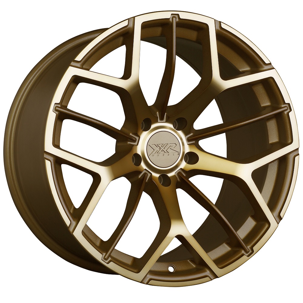 XXR Wheels 566 Bronze Rim Wheel Size 18x8.5 Performance Plus Tire