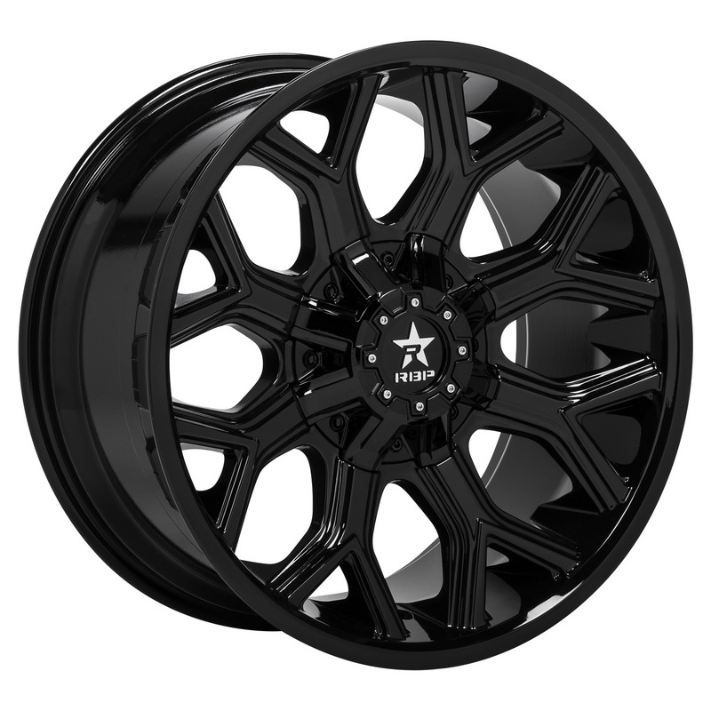 RBP Wheels 88R Tribute Gloss Black Rim Performance Plus Tire
